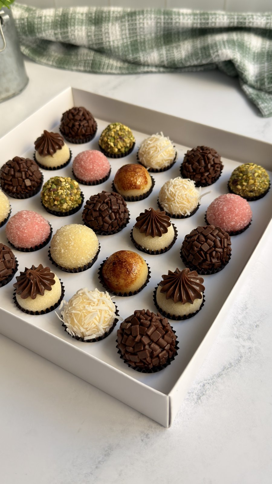 Brigadeiros gourmet — Café Confeito